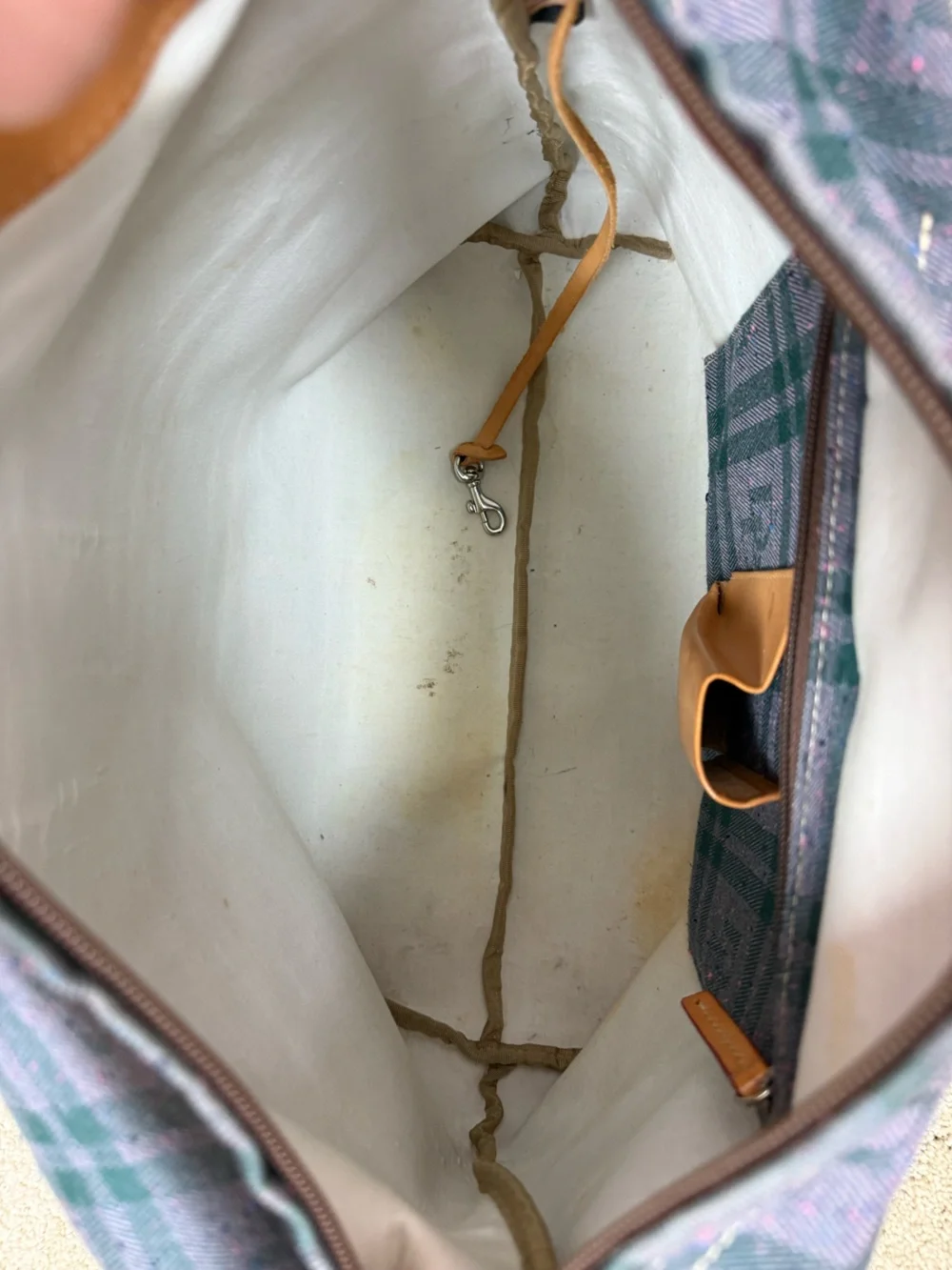 Dooney & Bourke purple green